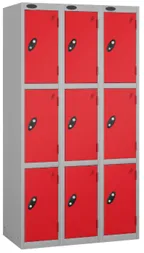 3 Door Locker Nest of 3