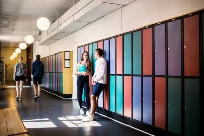 Why are lockers important in schools?