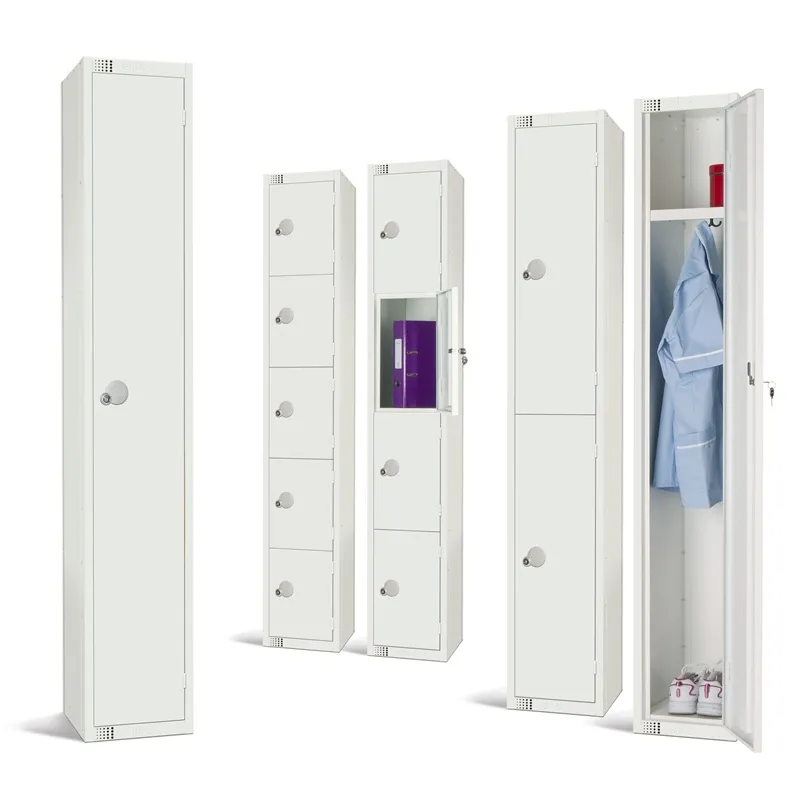 Elite All White Lockers