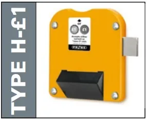 PROBE Type H Coin Return Lock