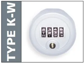 PROBE Type KW 4 Digit Combination Lock