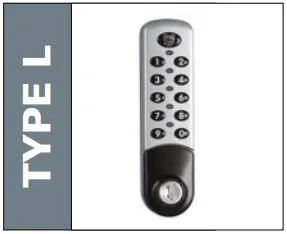 PROBE Type L Digital Electronic Lock