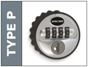 PROBE Type P Mechanical Combination Lock