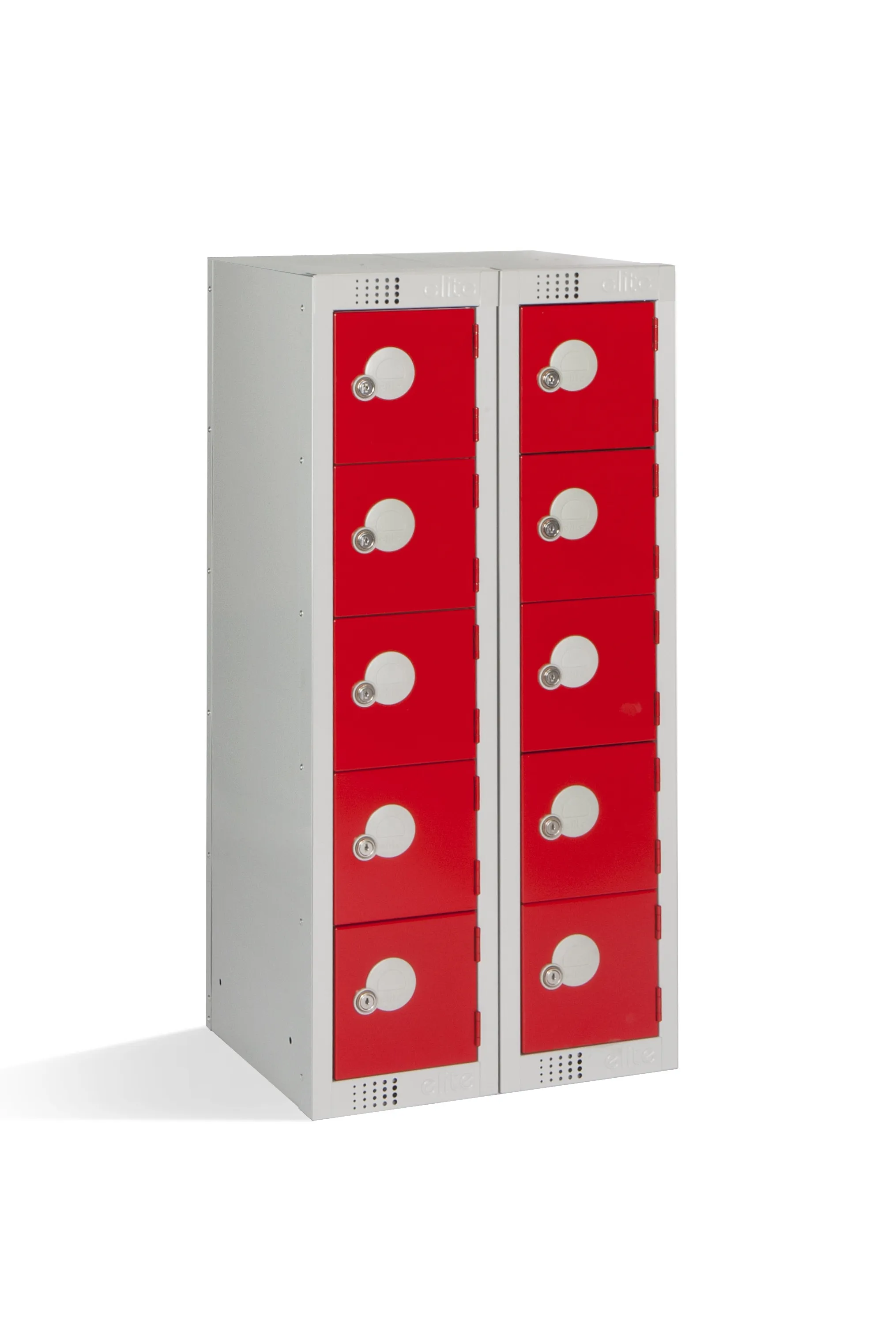 Elite Ten Door Floor Standing Personal Effects Locker