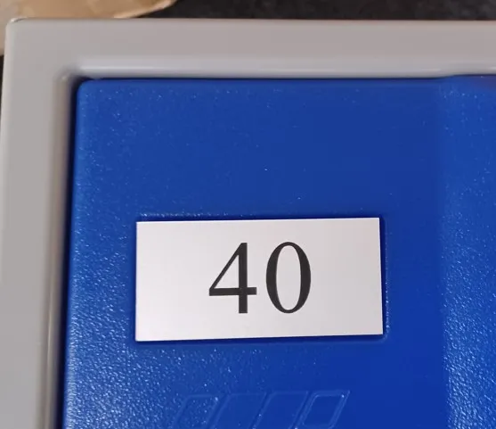 PROBE Plastic Door Numbering